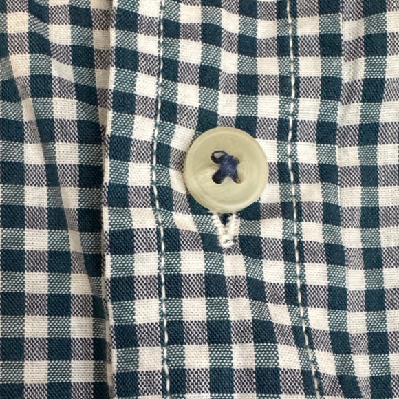 Roundtree & Yorke Green Checkered Casual Shirt - Picture 5 of 5